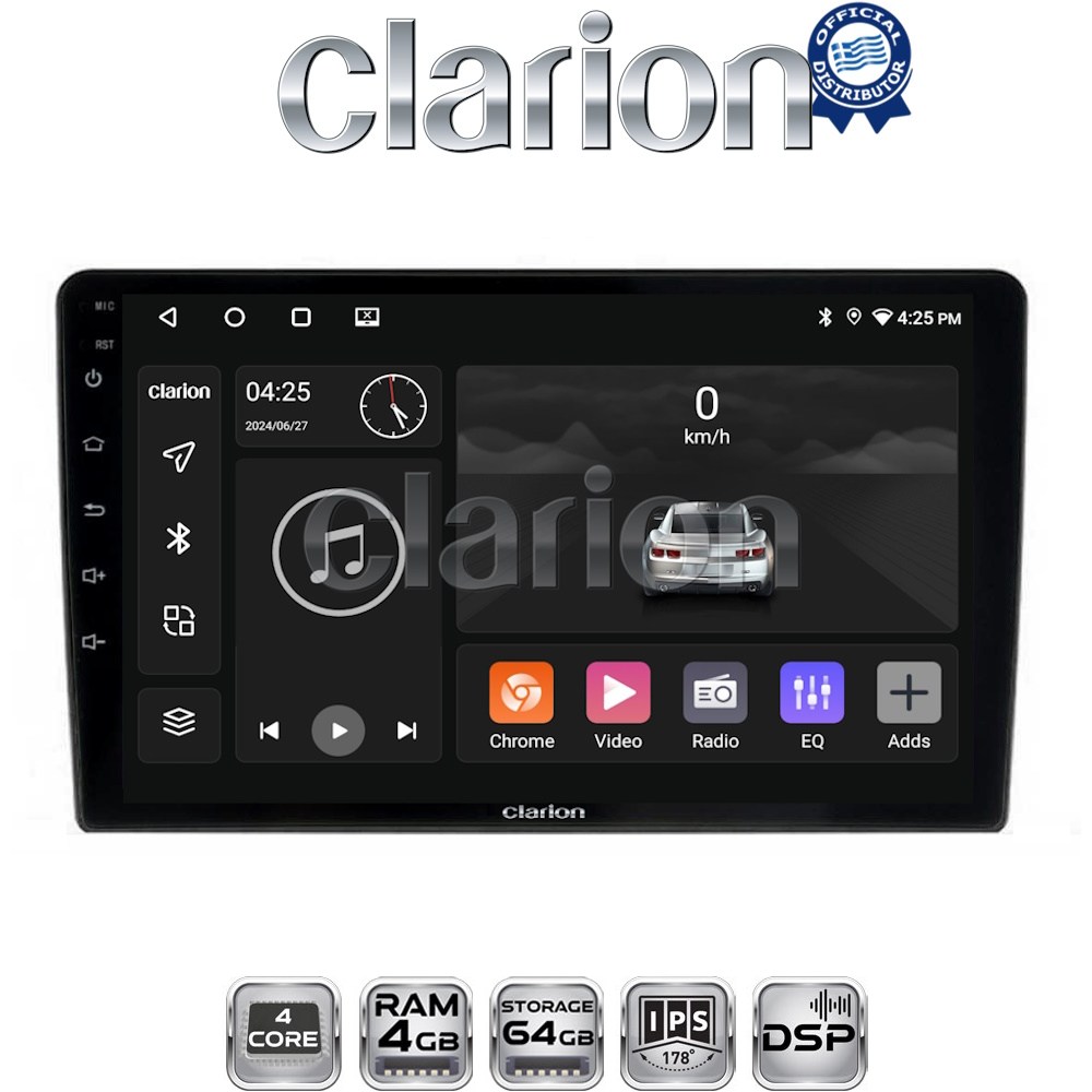 CLARION GL32121 Οθόνη OEM Multimedia Αυτοκινήτου για Kia Ceed 2007 > 2008 (CarPlay/AndroidAuto/BT/GPS/WIFI/GPRS)