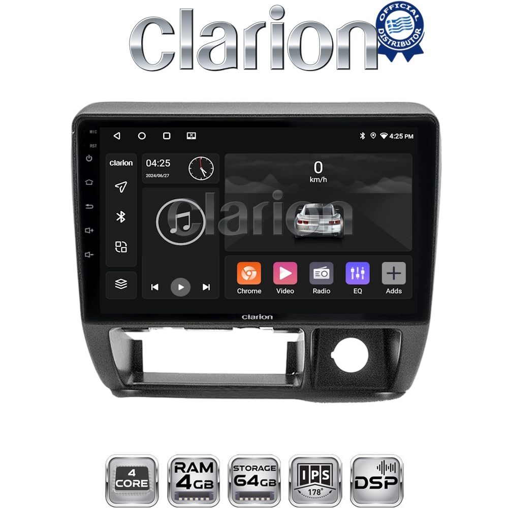 CLARION GL32185 Οθόνη OEM Multimedia Αυτοκινήτου για Suzuki Jimny 1998 > 2005 (CarPlay/AndroidAuto/BT/GPS/WIFI/GPRS)