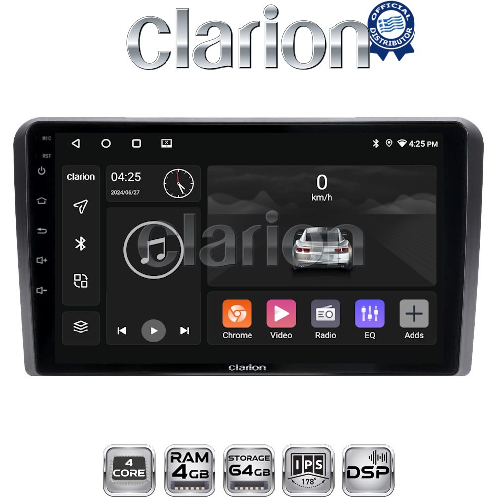 CLARION GL32233 Οθόνη OEM Multimedia Αυτοκινήτου για MITSUBIUSHI L200 2020> (CarPlay/AndroidAuto/BT/GPS/WIFI/GPRS)