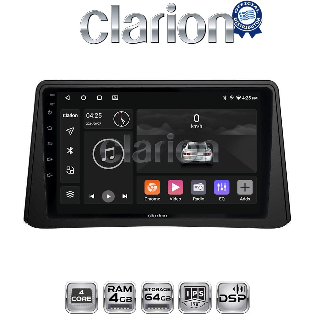 CLARION GL32235 Οθόνη OEM Multimedia Αυτοκινήτου για Opel Mokka 2012 > 2015 (CarPlay/AndroidAuto/BT/GPS/WIFI/GPRS)