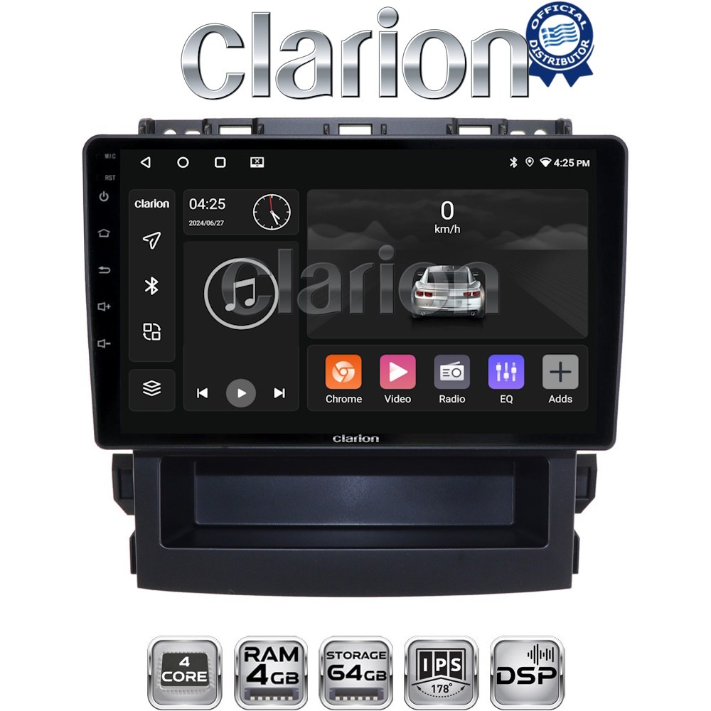 CLARION GL32264 Οθόνη OEM Multimedia Αυτοκινήτου για Subaru Forester 2019 > (CarPlay/AndroidAuto/BT/GPS/WIFI/GPRS)
