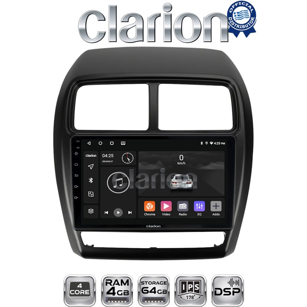 CLARION GL32318 Οθόνη OEM Multimedia Αυτοκινήτου για Mitsubishi ASX 2020 > 2023 (CarPlay/AndroidAuto/BT/GPS/WIFI/GPRS)