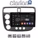 CLARION GL32373 Οθόνη OEM Multimedia Αυτοκινήτου για HONDA CIVIC 4πορτο 2001 > 2006 (CarPlay/AndroidAuto/BT/GPS/WIFI/GPRS)