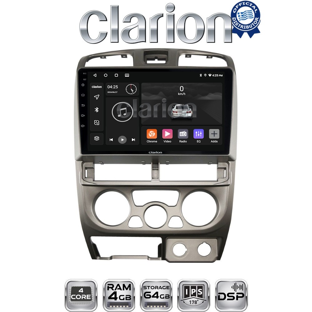 CLARION GL32426 Οθόνη OEM Multimedia Αυτοκινήτου για Isuzu D-Max 2002 > 2007 (CarPlay/AndroidAuto/BT/GPS/WIFI/GPRS)
