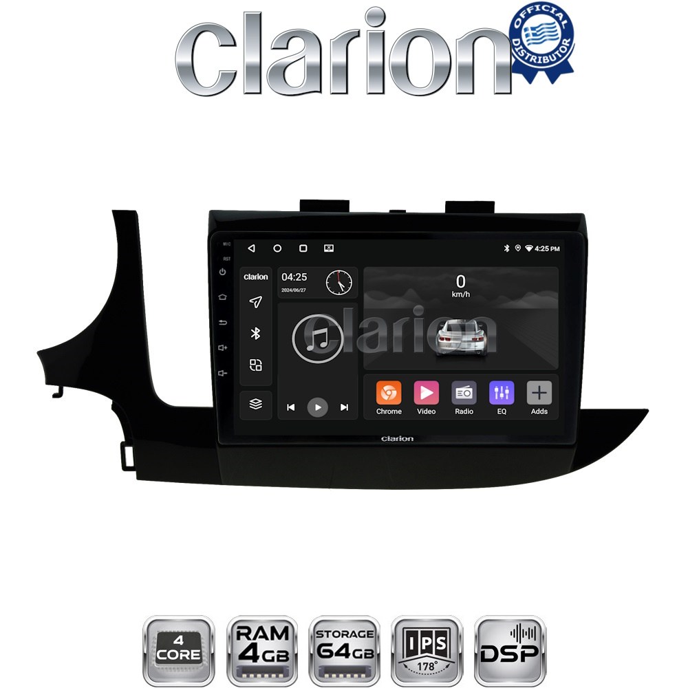 CLARION GL32536 Οθόνη OEM Multimedia Αυτοκινήτου για OPEL MOKKA 2016> (CarPlay/AndroidAuto/BT/GPS/WIFI/GPRS)