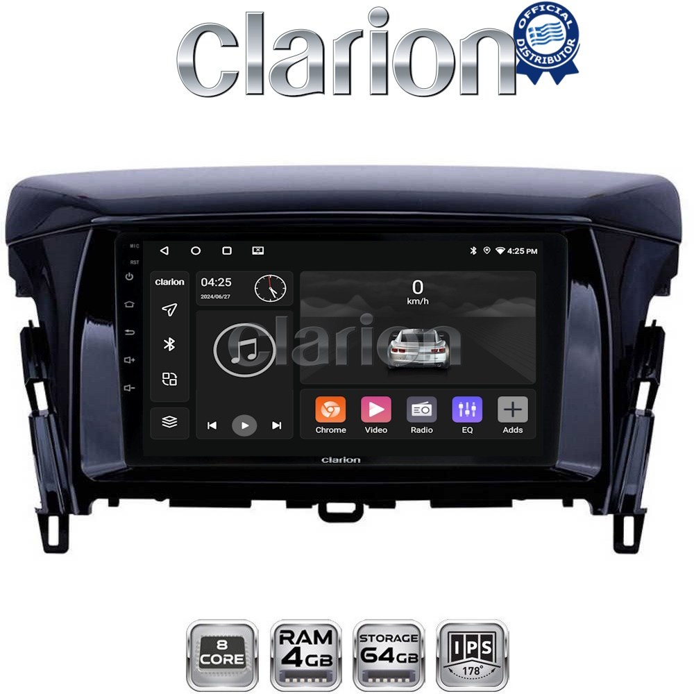 CLARION GL52030 Οθόνη OEM Multimedia Αυτοκινήτου για MITSUBISHI ECLIPSE CROSS 2018> (CarPlay/AndroidAuto/BT/GPS/WIFI/GPRS)