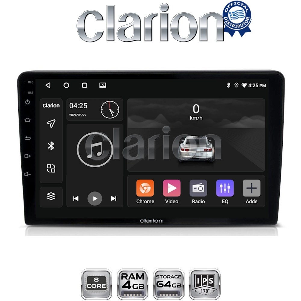 CLARION GL52054 Οθόνη OEM Multimedia Αυτοκινήτου για Suzuki Grand Vitara 1998 > 2004 (CarPlay/AndroidAuto/BT/GPS/WIFI/GPRS)