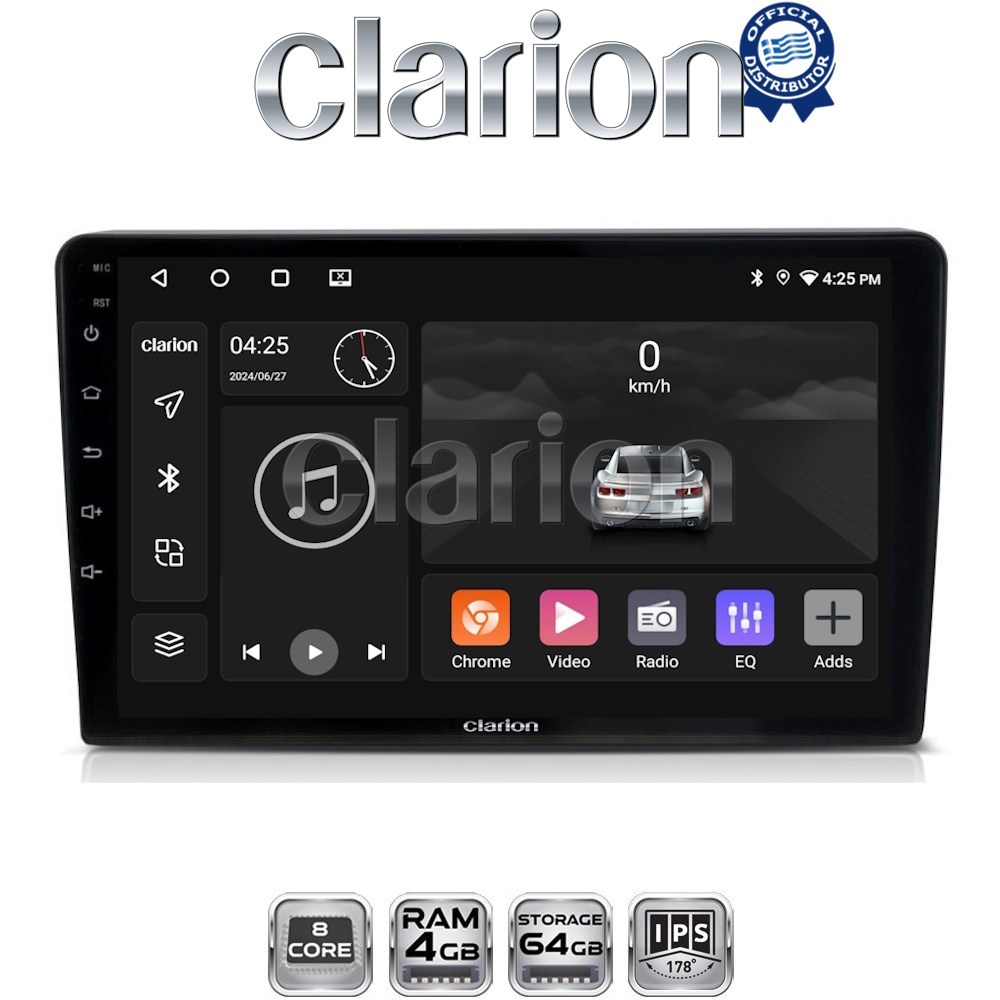 CLARION GL52086 Οθόνη OEM Multimedia Αυτοκινήτου για KIA CEED 2009>2012 (CarPlay/AndroidAuto/BT/GPS/WIFI/GPRS)