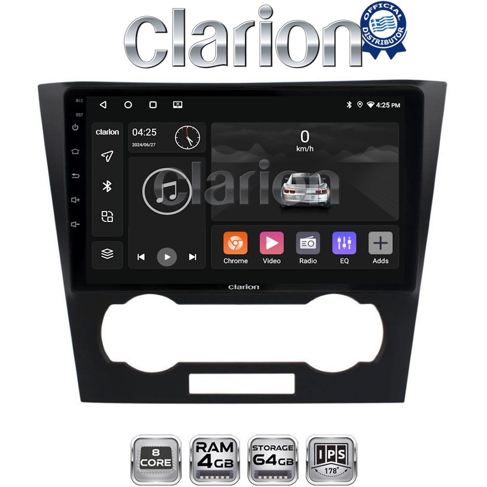 CLARION GL52110 Οθόνη OEM Multimedia Αυτοκινήτου για Chevrolet Epica 2006 > 2012 (CarPlay/AndroidAuto/BT/GPS/WIFI/GPRS)