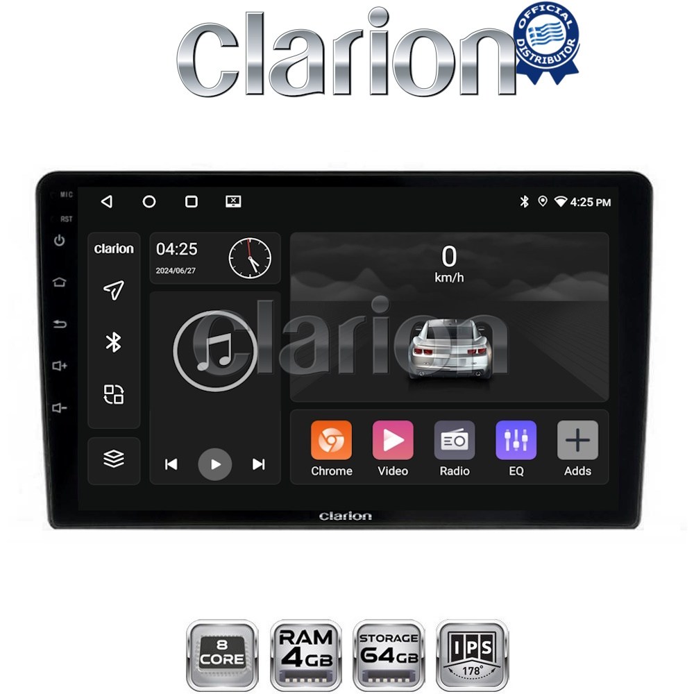 CLARION GL52121 Οθόνη OEM Multimedia Αυτοκινήτου για Kia Ceed 2007 > 2008 (CarPlay/AndroidAuto/BT/GPS/WIFI/GPRS)