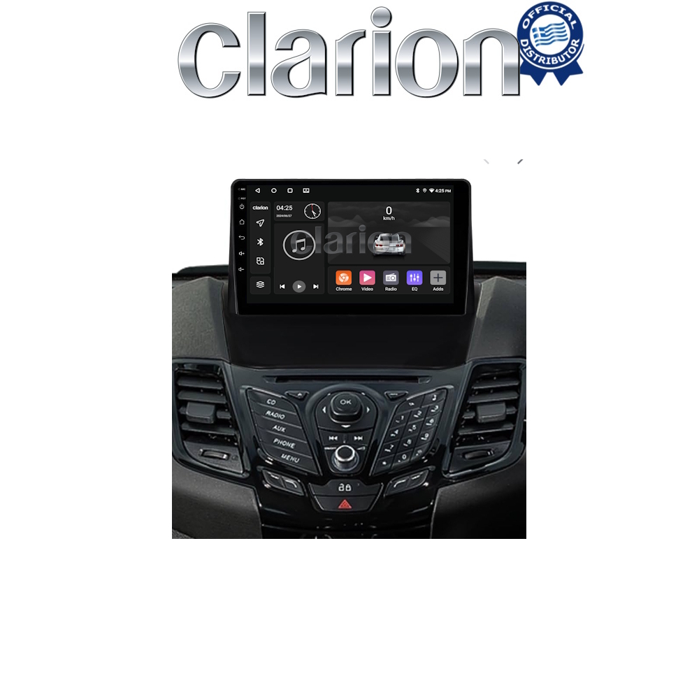 CLARION GL52152 Οθόνη OEM Multimedia Αυτοκινήτου για FORD FIESTA 2008>2009 (CarPlay/AndroidAuto/BT/GPS/WIFI/GPRS)
