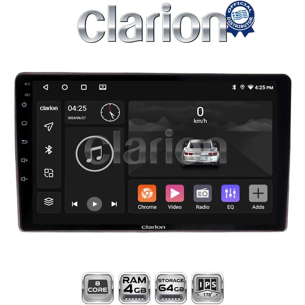 CLARION GL52159 Οθόνη OEM Multimedia Αυτοκινήτου για Alfa Romeo 159 (CarPlay/AndroidAuto/BT/GPS/WIFI/GPRS)