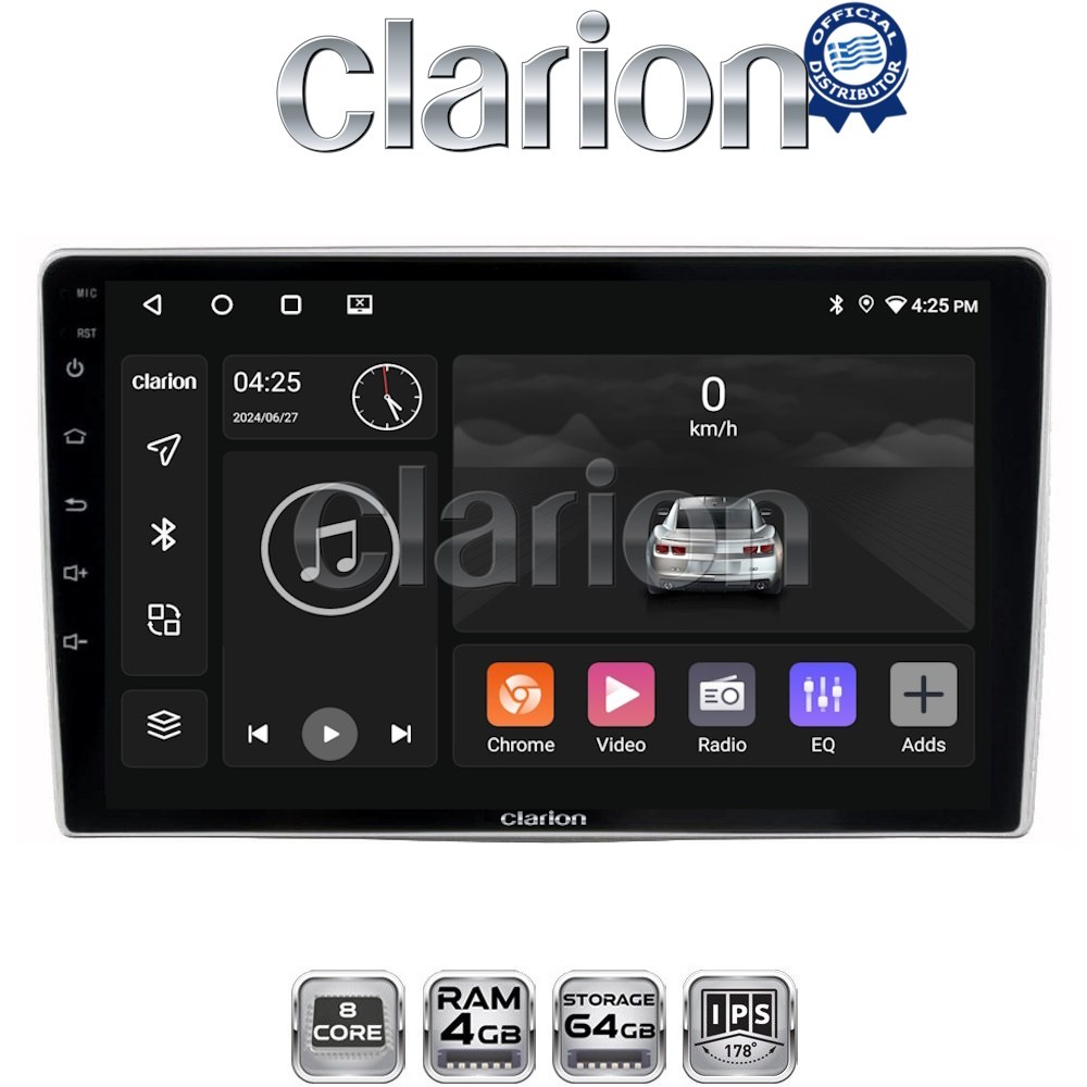 CLARION GL52160 Οθόνη OEM Multimedia Αυτοκινήτου για Alfa Romeo Mito 2008> (CarPlay/AndroidAuto/BT/GPS/WIFI/GPRS)
