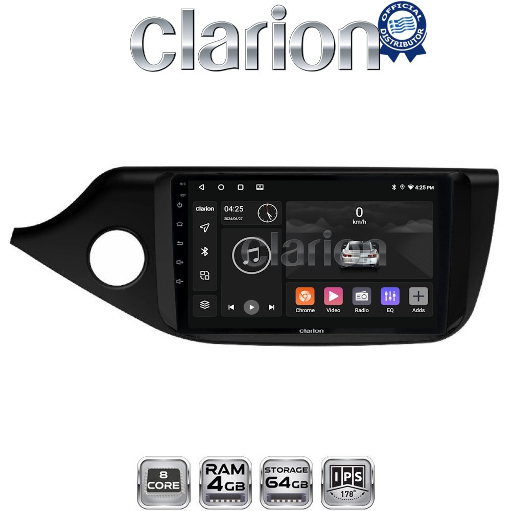 CLARION GL52216 Οθόνη OEM Multimedia Αυτοκινήτου για KIA CEED 2013 > 2016  (CarPlay/AndroidAuto/BT/GPS/WIFI/GPRS)