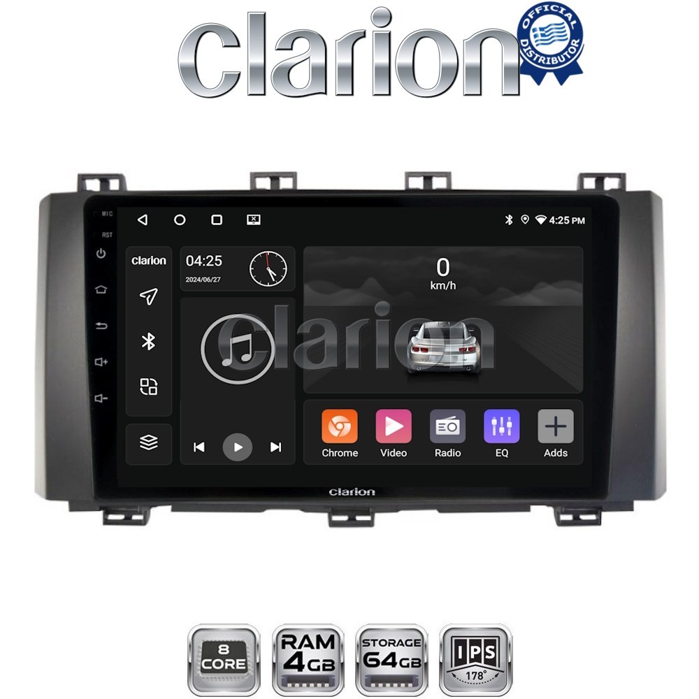 CLARION GL52218 Οθόνη OEM Multimedia Αυτοκινήτου για Seat Ateca 2016 (CarPlay/AndroidAuto/BT/GPS/WIFI/GPRS)