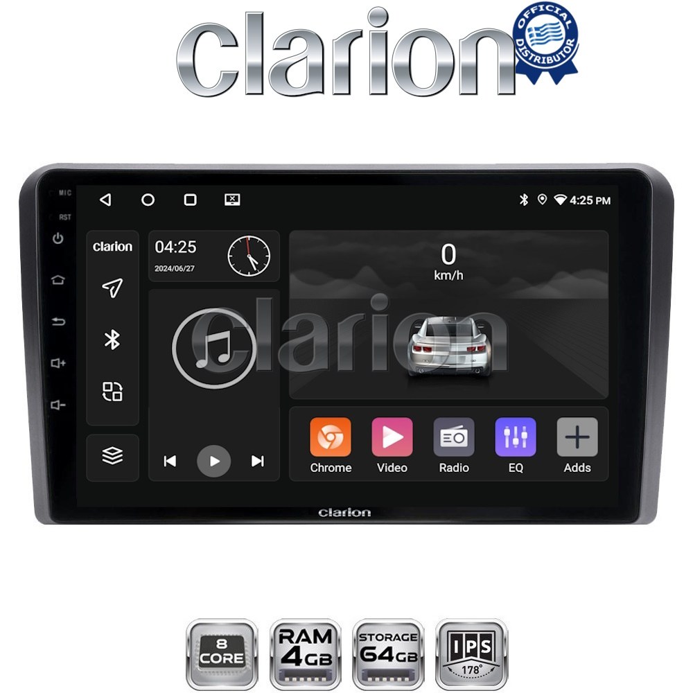 CLARION GL52233 Οθόνη OEM Multimedia Αυτοκινήτου για MITSUBIUSHI L200 2020> (CarPlay/AndroidAuto/BT/GPS/WIFI/GPRS)