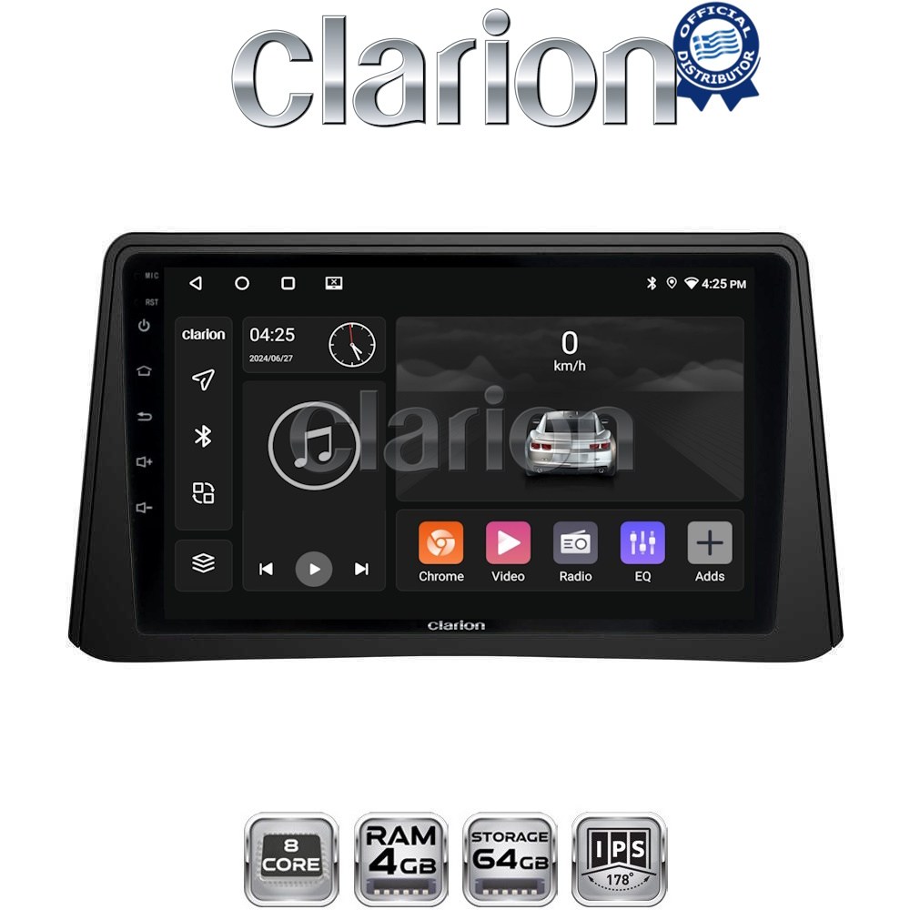 CLARION GL52235 Οθόνη OEM Multimedia Αυτοκινήτου για Opel Mokka 2012 > 2015 (CarPlay/AndroidAuto/BT/GPS/WIFI/GPRS)