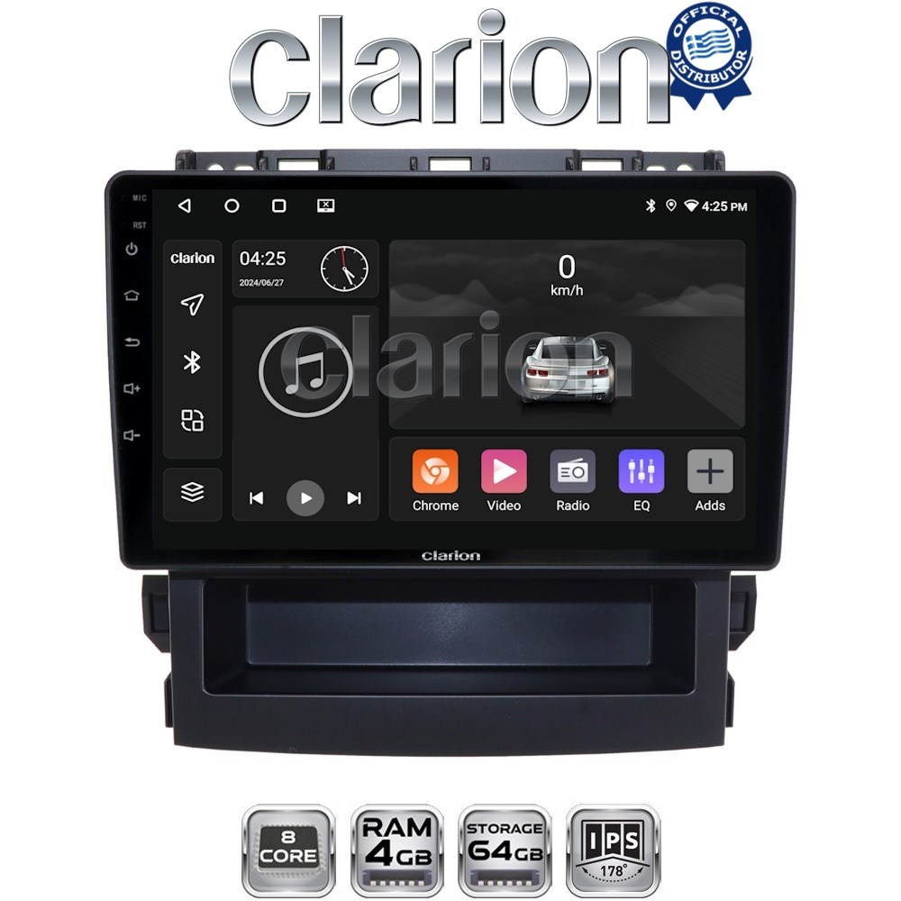 CLARION GL52264 Οθόνη OEM Multimedia Αυτοκινήτου για Subaru Forester 2019 > (CarPlay/AndroidAuto/BT/GPS/WIFI/GPRS)