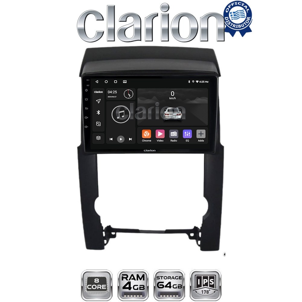 CLARION GL52314 Οθόνη OEM Multimedia Αυτοκινήτου για Kia Sorento 2009 > 2013 (CarPlay/AndroidAuto/BT/GPS/WIFI/GPRS)