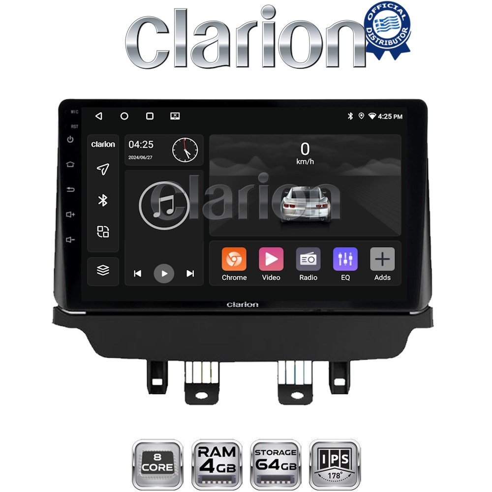 CLARION GL52442 Οθόνη OEM Multimedia Αυτοκινήτου για Mazda CX-3 2014 - 2021 (CarPlay/AndroidAuto/BT/GPS/WIFI/GPRS)