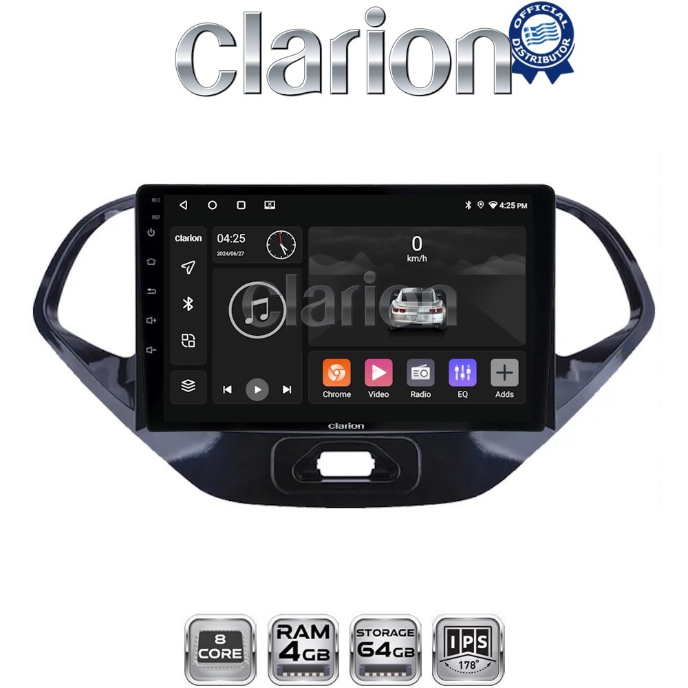 CLARION GL52499 Οθόνη OEM Multimedia Αυτοκινήτου για Ford KA 2016 > (CarPlay/AndroidAuto/BT/GPS/WIFI/GPRS)