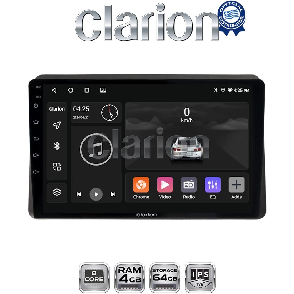CLARION GL52507 Οθόνη OEM Multimedia Αυτοκινήτου για Nissan NV400 2020 >
Renault Master 2020 >
Opel Movano 2020 > (CarPlay/AndroidAuto/BT/GPS/WIFI/GPRS)
