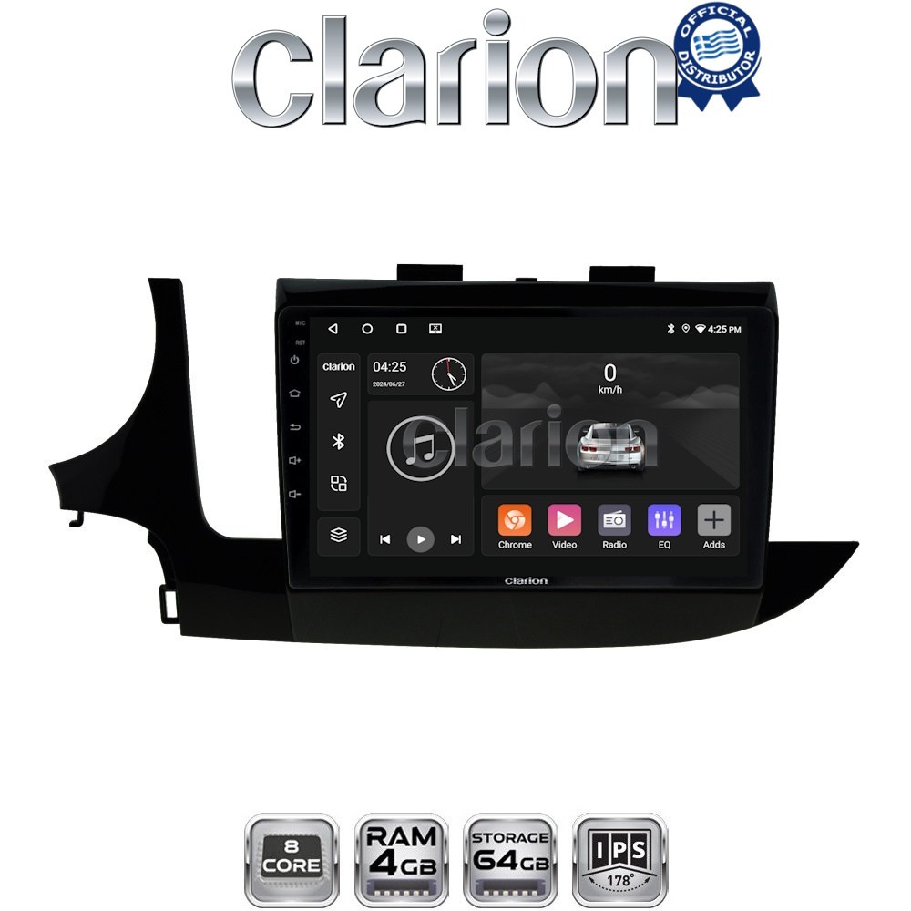 CLARION GL52536 Οθόνη OEM Multimedia Αυτοκινήτου για OPEL MOKKA 2016> (CarPlay/AndroidAuto/BT/GPS/WIFI/GPRS)