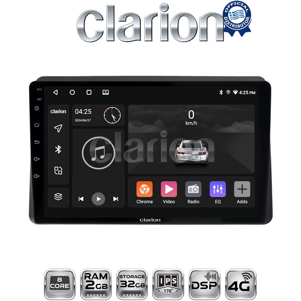 CLARION GL71507 Οθόνη OEM Multimedia Αυτοκινήτου για Nissan NV400 2020 >
Renault Master 2020 >
Opel Movano 2020 > (CarPlay/AndroidAuto/BT/GPS/WIFI/GPRS)