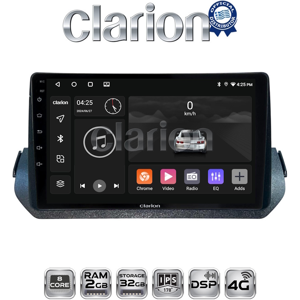CLARION GL71979 Οθόνη OEM Multimedia Αυτοκινήτου για Mitsubishi Outlander 2021> (CarPlay/AndroidAuto/BT/GPS/WIFI/GPRS)