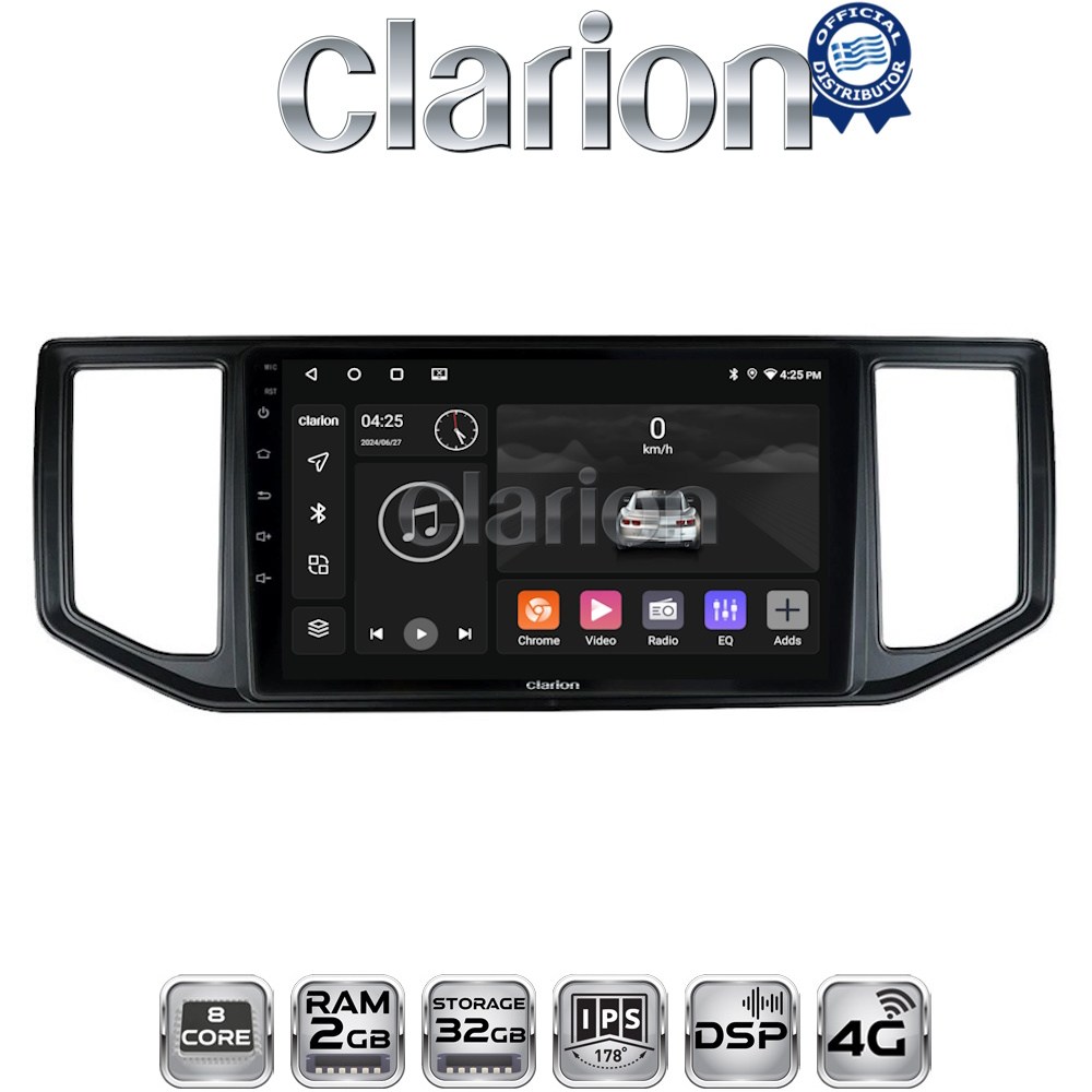 CLARION GL71997 Οθόνη OEM Multimedia Αυτοκινήτου για VW CRAFTER  2017 > 2021
MAN TGE  2017 > (CarPlay/AndroidAuto/BT/GPS/WIFI/GPRS)
