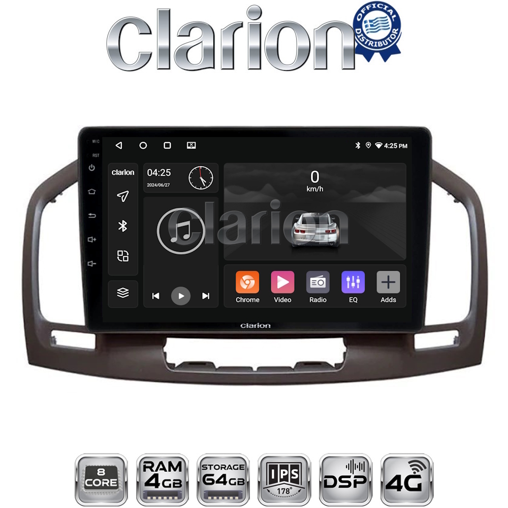 CLARION GL72114C Οθόνη OEM Multimedia Αυτοκινήτου για 0 (CarPlay/AndroidAuto/BT/GPS/WIFI/GPRS)