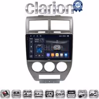 CLARION GL74251 Οθόνη OEM Multimedia Αυτοκινήτου για JEEP COMPASS 2007>2011 (CarPlay/AndroidAuto/BT/GPS/WIFI/GPRS)