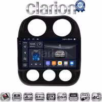 CLARION GL74252 Οθόνη OEM Multimedia Αυτοκινήτου για JEEP COMPASS 2011>2016 (CarPlay/AndroidAuto/BT/GPS/WIFI/GPRS)