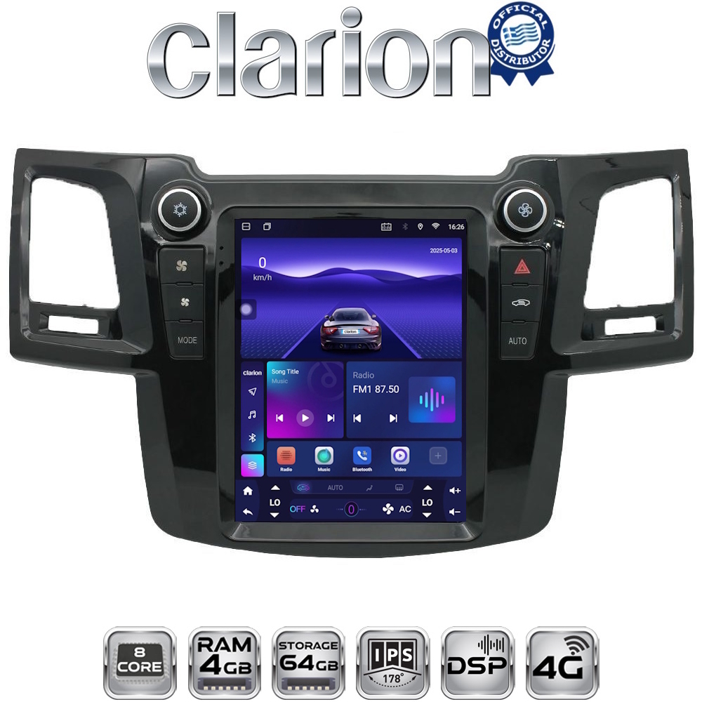 CLARION ZYT820