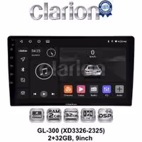 GL-300 (XD3326-2325) 2+32GB, 9inch Οθόνη universal Tablet style Multimedia Αυτοκινήτου (CarPlay/AndroidAuto/BT/GPS/WIFI/GPRS)