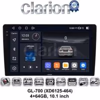 GL-700 (XD6125-464) 4+64GB, 10.1 inch Οθόνη universal Tablet style Multimedia Αυτοκινήτου (CarPlay/AndroidAuto/BT/GPS/WIFI/GPRS)