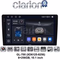 GL-700 (XD6125-8256) 8+256GB, 10.1 inch Οθόνη universal Tablet style Multimedia Αυτοκινήτου (CarPlay/AndroidAuto/BT/GPS/WIFI/GPRS)
