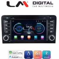LM Digital - LM LX049 Οθόνη OEM Multimedia Αυτοκινήτου για Audi A3 2003 > 2012 (CarPlay/AndroidAuto/BT/WIFI) Linux OS