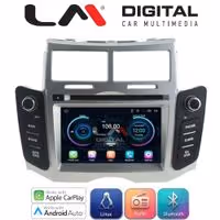 LM Digital - LM LX084 Οθόνη OEM Multimedia Αυτοκινήτου για Toyota Yaris 2006 > 2011 (CarPlay/AndroidAuto/BT/WIFI) Linux OS