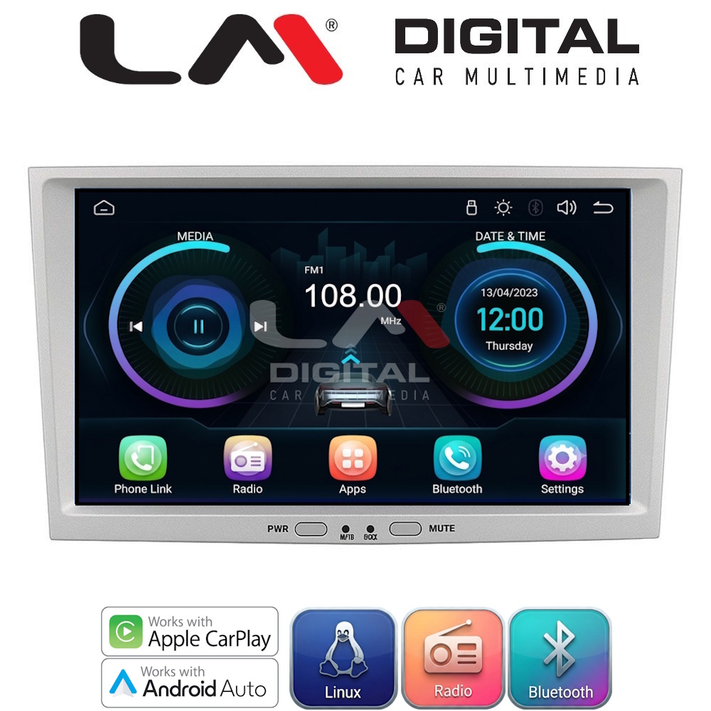 LM Digital - LM LX119S Οθόνη OEM Multimedia Αυτοκινήτου για OPEL All (Δείτε την φίσα αν είναι ISO και ενημερώστε με την παραγγελία σας) (CarPlay/AndroidAuto/BT/WIFI) Linux OS