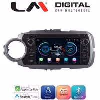 LM Digital - LM LX146 Οθόνη OEM Multimedia Αυτοκινήτου για Toyota Yaris 2012 > 2015 (CarPlay/AndroidAuto/BT/WIFI) Linux OS