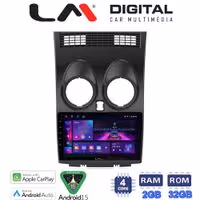 LM Digital - LM ZA4001 GPS Οθόνη OEM Multimedia Αυτοκινήτου για NISSAN QASHQAI 2007 > 2013 (CarPlay/AndroidAuto/BT/GPS/WIFI/GPRS)