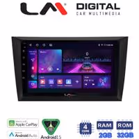 LM Digital - LM ZA4004 GPS Οθόνη OEM Multimedia Αυτοκινήτου για VW Golf 6 2008-2012 (CarPlay/AndroidAuto/BT/GPS/WIFI/GPRS)