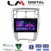 LM Digital - LM ZA4006 GPS Οθόνη OEM Multimedia Αυτοκινήτου για Hyundai Tucson 2004 > 2010 (CarPlay/AndroidAuto/BT/GPS/WIFI/GPRS)