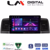 LM Digital - LM ZA4010B GPS Οθόνη OEM Multimedia Αυτοκινήτου για Toyota Corolla 2000-2007 (CarPlay/AndroidAuto/BT/GPS/WIFI/GPRS)