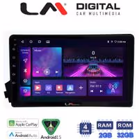 LM Digital - LM ZA4015 GPS Οθόνη OEM Multimedia Αυτοκινήτου για Ssangyong Actyon - Kyron 2006>2015 (CarPlay/AndroidAuto/BT/GPS/WIFI/GPRS)