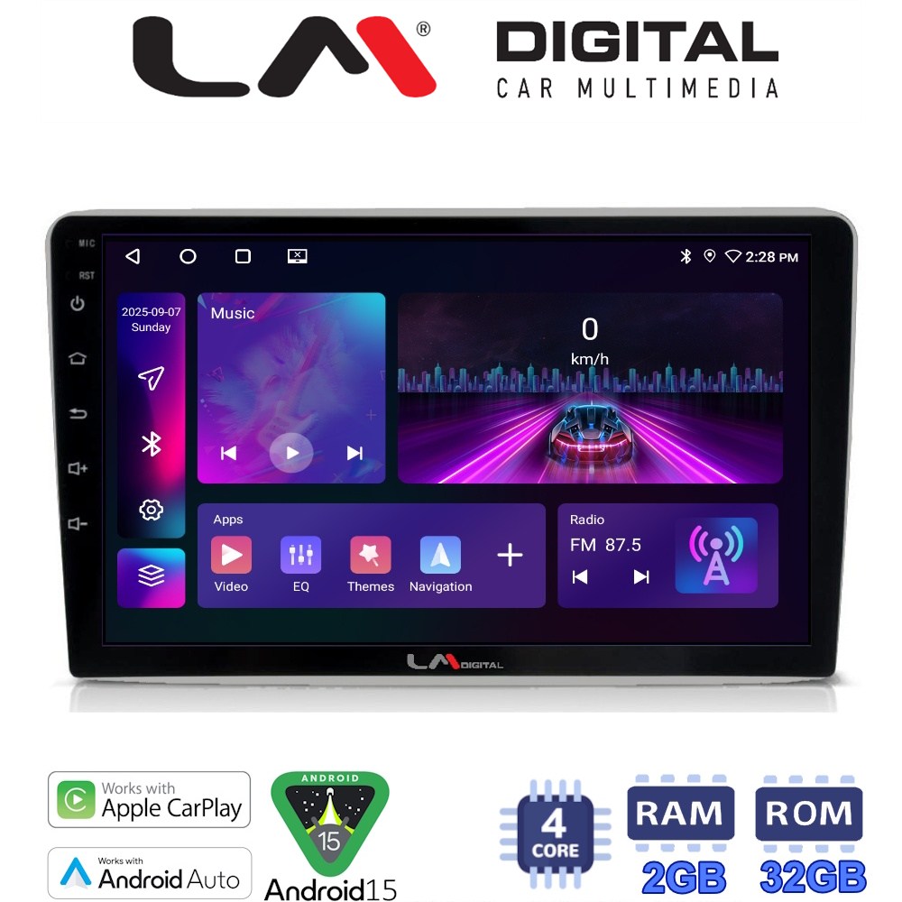 LM Digital - LM ZA4019S GPS Οθόνη OEM Multimedia Αυτοκινήτου για OPEL AGILA A 2000-2007 OPEL ANTARA 2006+ OPEL ASTRA H 2006-2011 OPEL CORSA C & CORSA D 2001> 2014