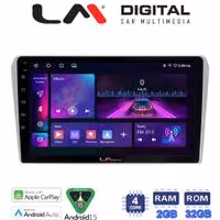 LM Digital - LM ZA4025 GPS Οθόνη OEM Multimedia Αυτοκινήτου για Toyota Avensis 2003>2008 (CarPlay/AndroidAuto/BT/GPS/WIFI/GPRS)