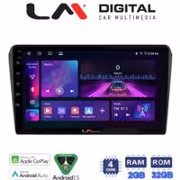 LM Digital - LM ZA4025B GPS Οθόνη OEM Multimedia Αυτοκινήτου για 0 (CarPlay/AndroidAuto/BT/GPS/WIFI/GPRS)