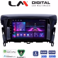 LM Digital - LM ZA4030 GPS Οθόνη OEM Multimedia Αυτοκινήτου για MITSUBISHI ECLIPSE CROSS 2018> (CarPlay/AndroidAuto/BT/GPS/WIFI/GPRS)